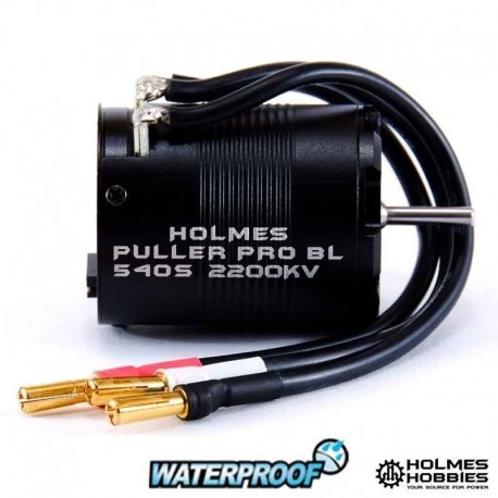 PULLER PRO BL 540 STUBBY 2200Kv WATERPROOF - Holmes Hobbies HH-120100014